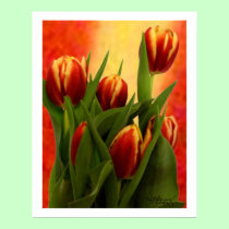 Tulips - jGibney 2010 The MUSEUM Zazzle Gifts posters