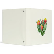 Tulips Just Opening binders