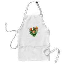 Tulips Just Opening aprons