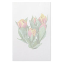 Tulips Just Opening stationery