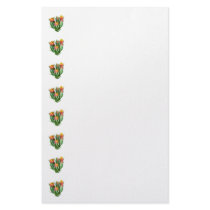 Tulips Just Opening stationery