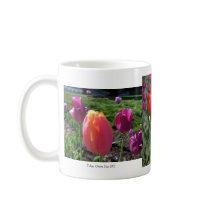 Tulips mug by cleverocity Tulips mug
