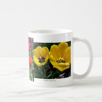 Tulips mug by cleverocity Tulips mug