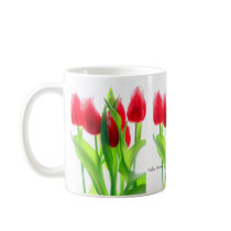 Tulips Mug by valleyvisions Tulips Mug