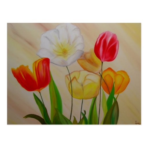 Tulips Post Card