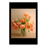 tulips, orange, spring