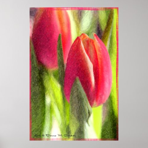 Tulips print