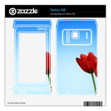 Tulips Red White Spring Aesthetics Aesthetic Skins For Nokia N8