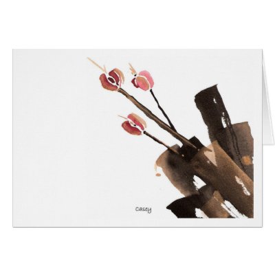 Tulips Three  Card by CaseyStudio