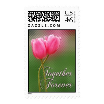 Tulips together ... stamps