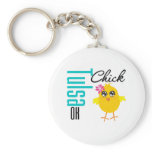 Tulsa OK Chick Key Chains