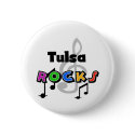 Tulsa Rocks buttons