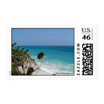 Tulum Tropical Beach Postage Stamps