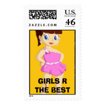 tum_bottom, GIRLS R THE BEST postage