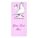 Tumbler:  Royal Snow Pigeon Rack Card Design