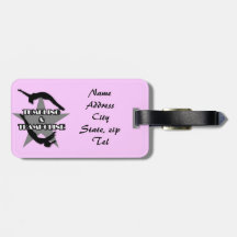 Tumbling and Trampoline Luggage Tags