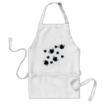 Tumbling Tea Party Apron