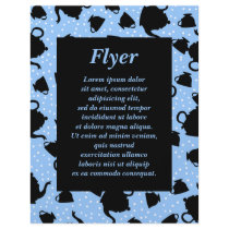 Tumbling Tea Party Personalized Flyer