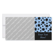 Tumbling Tea Party Personalized Photo Card