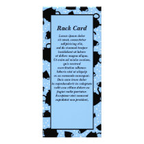 Tumbling Tea Party Customized Rack Card