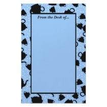 Tumbling Tea Party Stationery Paper