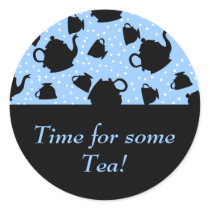 Tumbling Tea Party Stickers