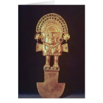 Tumi or ceremonial knife in  shape of Naylamp Cards