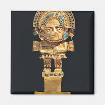 Tumi or ceremonial knife in the shape of fridge magnets