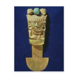 Tumi or ceremonial knife in the shape of post card