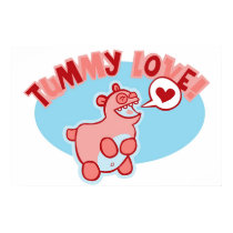 Tummy Love! (Poster) posters by safire Tummy Love! (Poster) posters