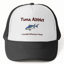 Tuna Addict hats by AnimalShirts Tuna Addict hats