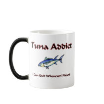 Tuna Addict mugs by AnimalShirts Tuna Addict mugs