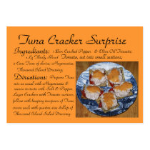Tuna Cracker Surprise business cards