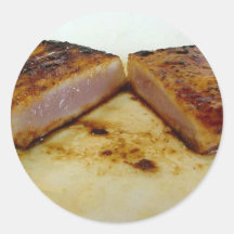 Tuna On Plate Stickers