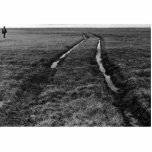 Tundra Damage Northwest of Prudhoe Bay Acrylic Cut Out