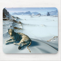 Tundra Tiger mousepads by Brian_Simes Tundra Tiger mousepads