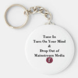 Tune In Keychain