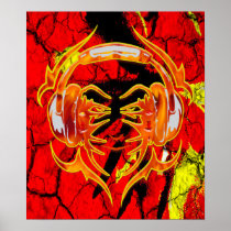 Tune In Turn On Print and Poster posters