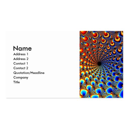 Tunel Business Card (front side)