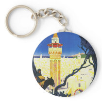 Tunis ~ L'Orient Aux Portes de Marseille Key Chains