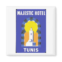 Tunis Majestic Hotel magnets