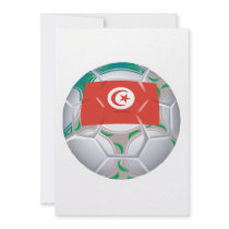 Tunisan Soccer Ball Invitation