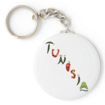 Tunisia Chili Peppers Keychains