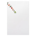 Tunisia Chili Peppers Stationery