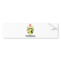 Tunisia Coat of Arms Bumper Stickers