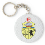 Tunisia Coat of Arms detail Keychain