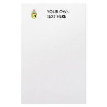 Tunisia Coat of Arms Customized Stationery
