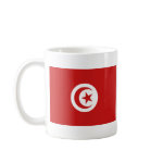 Tunisia Flag Map Classic Mug
