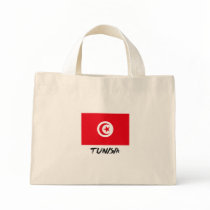 Tunisia Flag bags