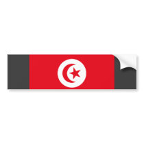 Tunisia Flag bumper stickers